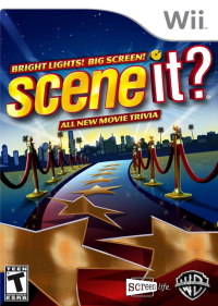Scene It? Bright Lights! Big Screen PAL Wii PAL box art
